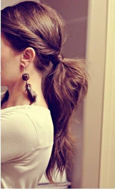 Wrap Around Ponytail