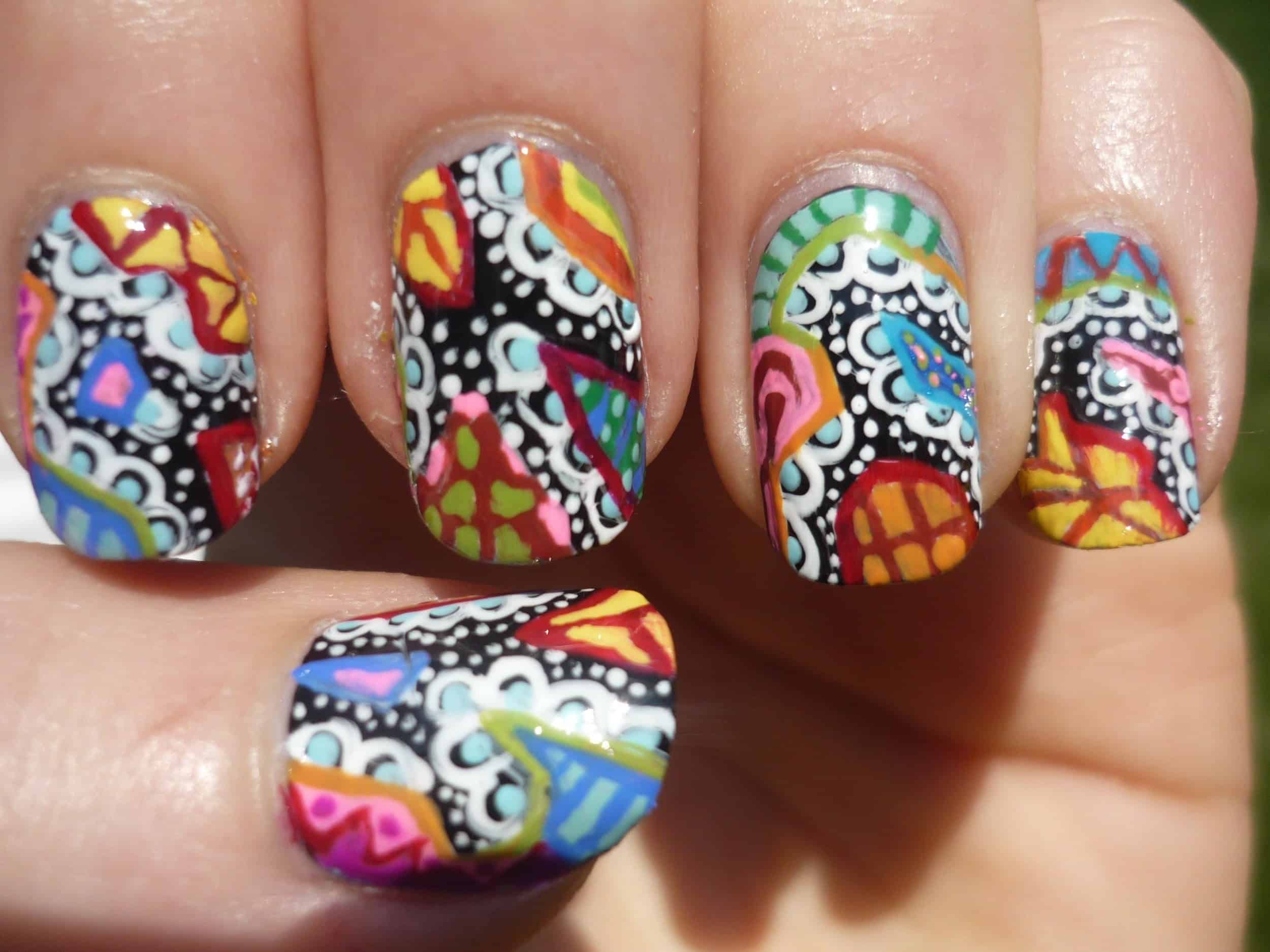 Paisley nails