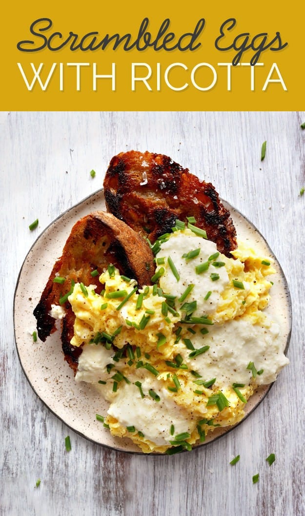 Scrambled Eggs with Ricotta