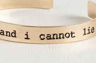 Chic Words Bracelet