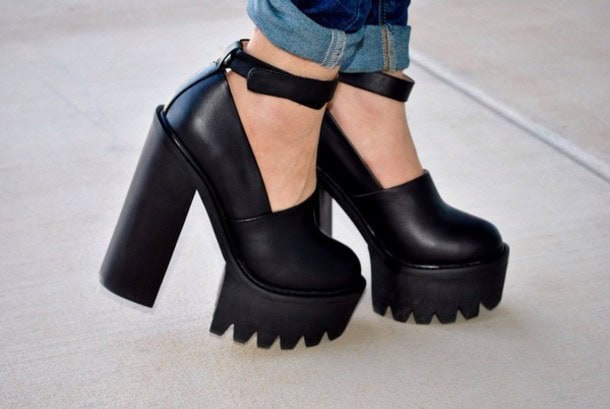 Chunky heels