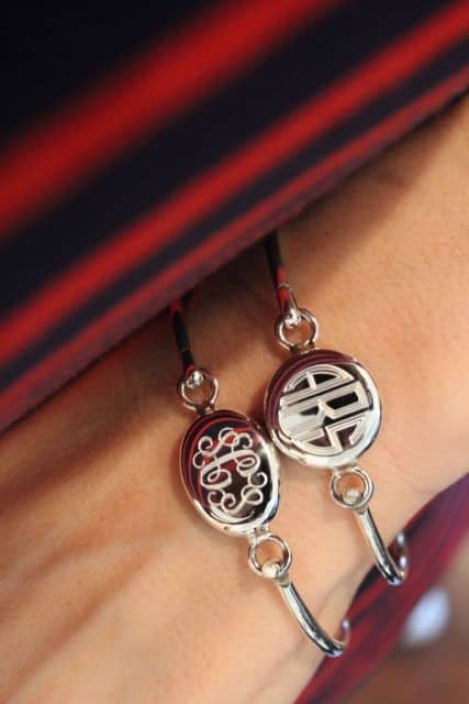 Monogram bracelet