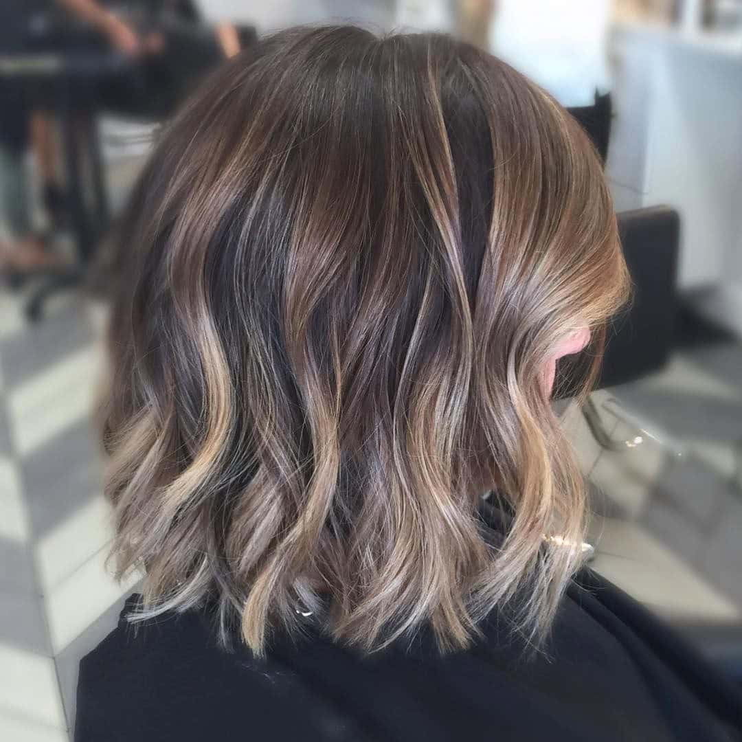 Cropped Balayage Bob