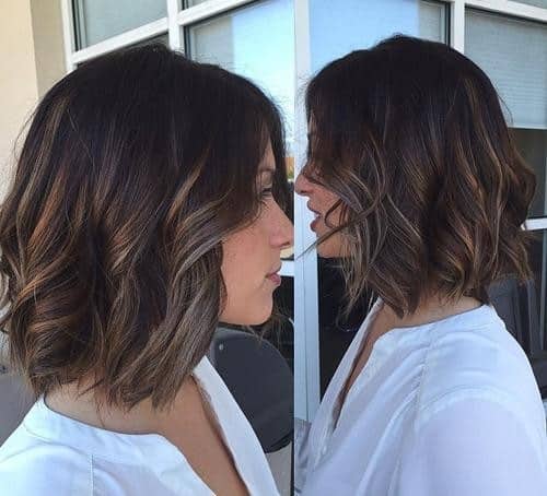 Cute Curled Mid Length Bob