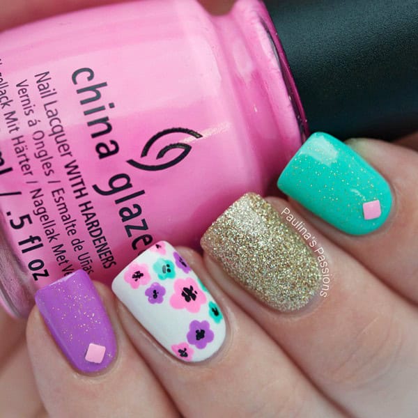 No.2 The Flower Nail Art