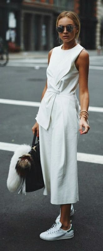 Faddish Culotte Outfit for Summer