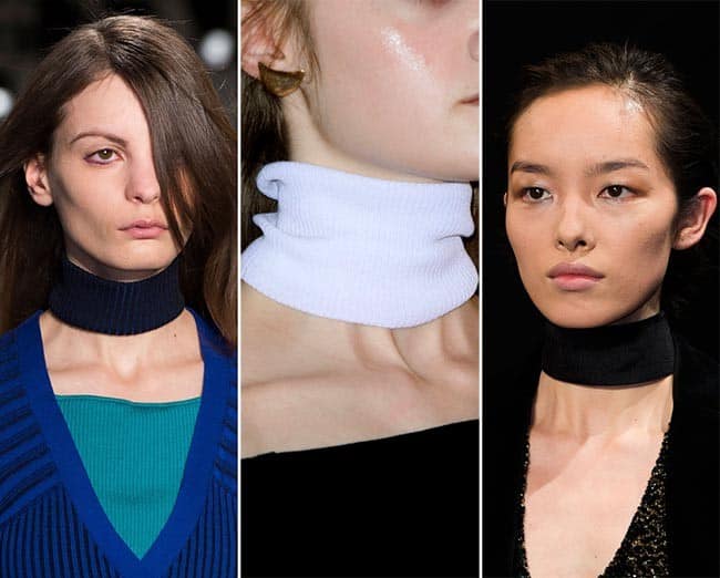 Turtleneck chokers