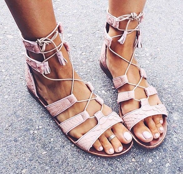 Gladiator sandals