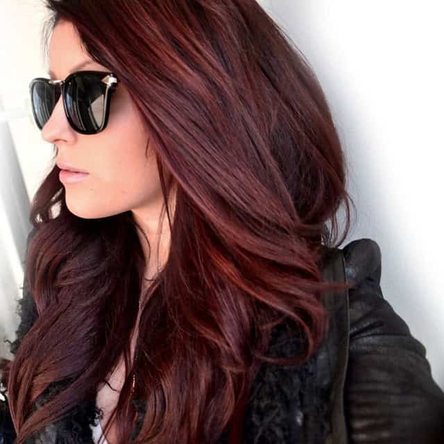 Marsala hair