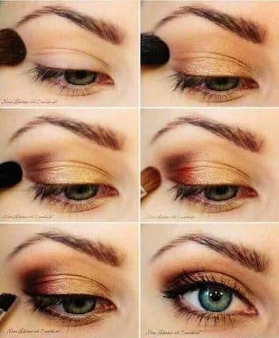 Sunset Eye Makeup