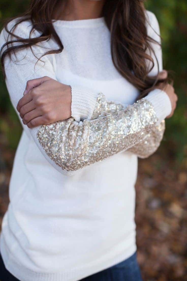 Glitter sweater