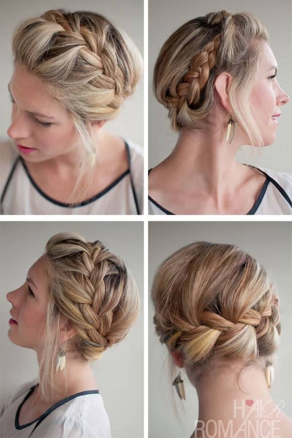 Gorgeous Braided Crown Tutorial