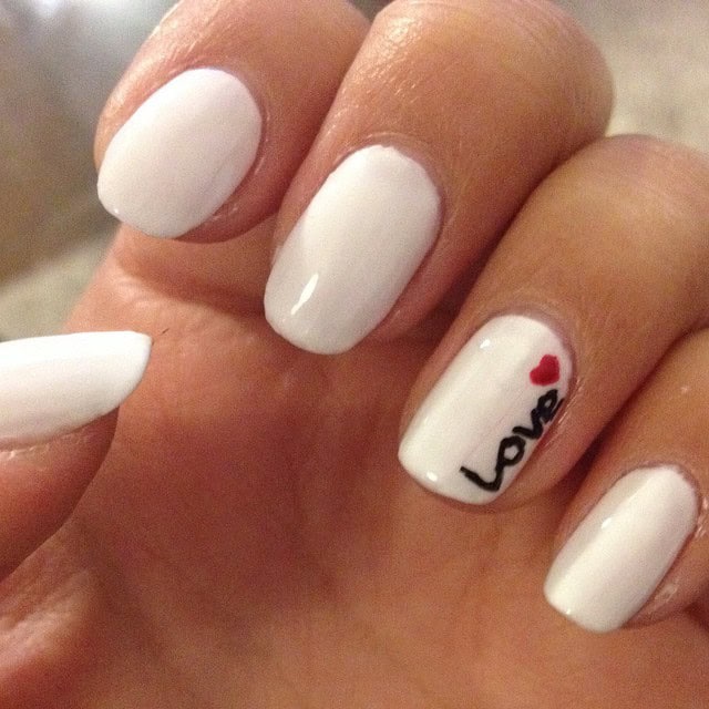 White nails