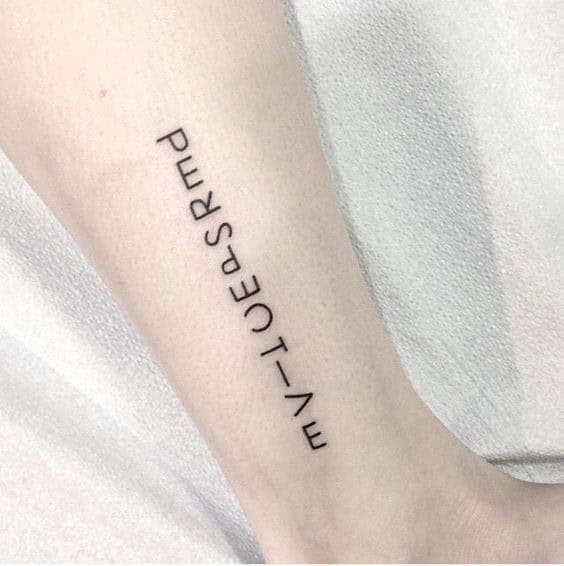 Unique Perspective Tattoo