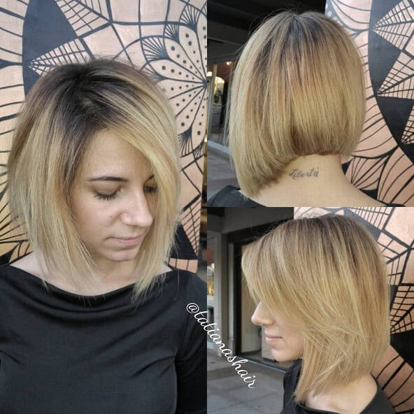 Chic Blonde Bob Haircut