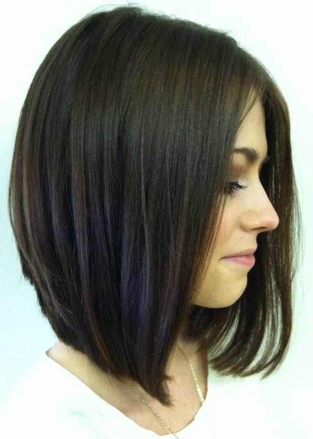 Inverted bob for thick hair