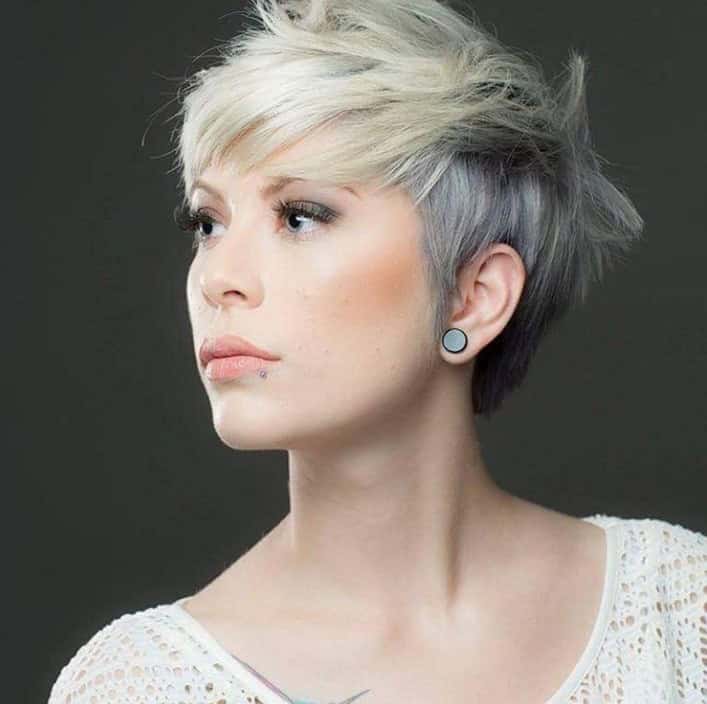 Two-tone neutral pixie