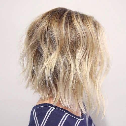 Blonde Ombre Waves for Medium Hair