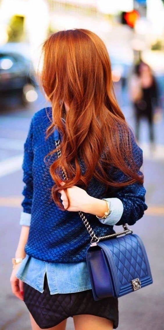 Trendy Auburn Hair