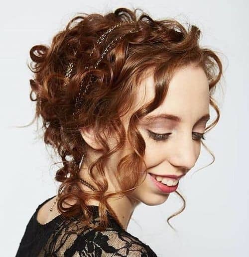 Pinned Copper Ringlets