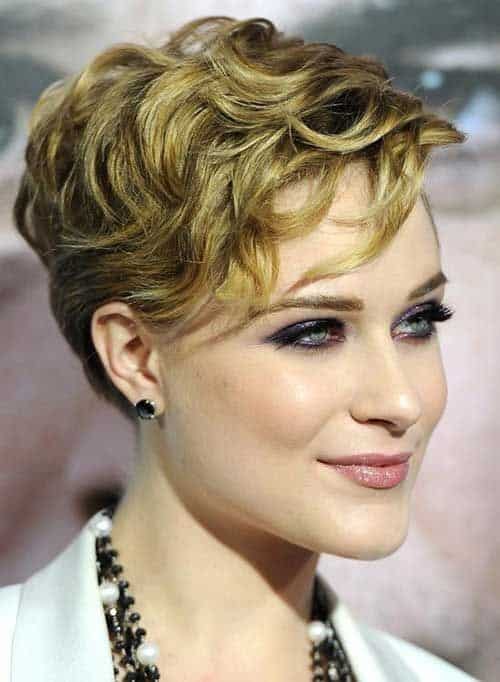 Fashionable Curly Pixie Haircut