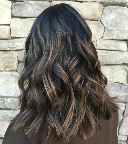 Dark Brown Locks with Light Brown Highlights