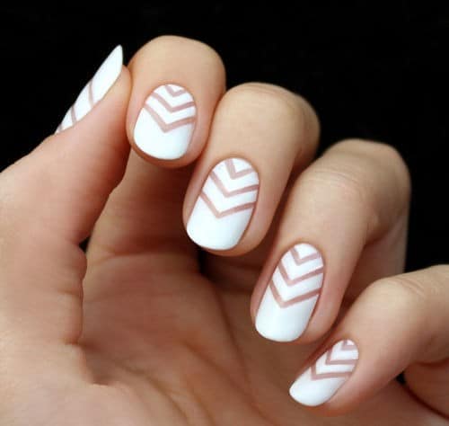 Chevron nails