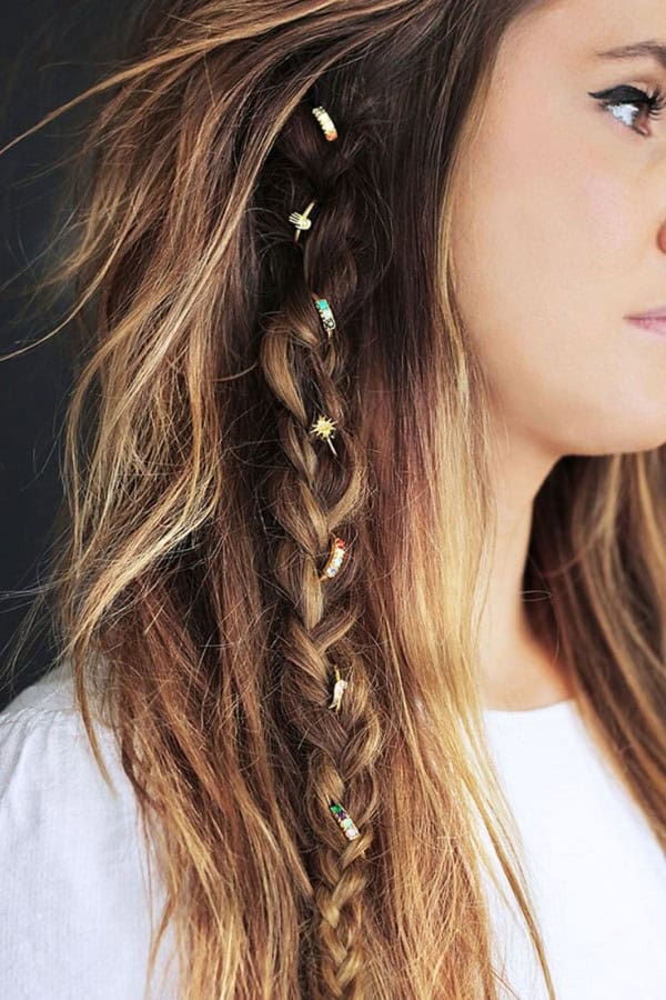 Lovely Boho Chic Hairstyle