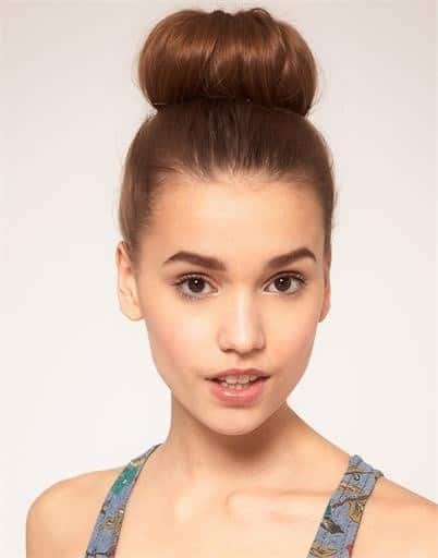 High bun