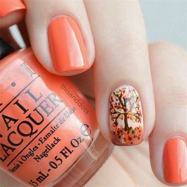 Stylish Nail Design for Fall