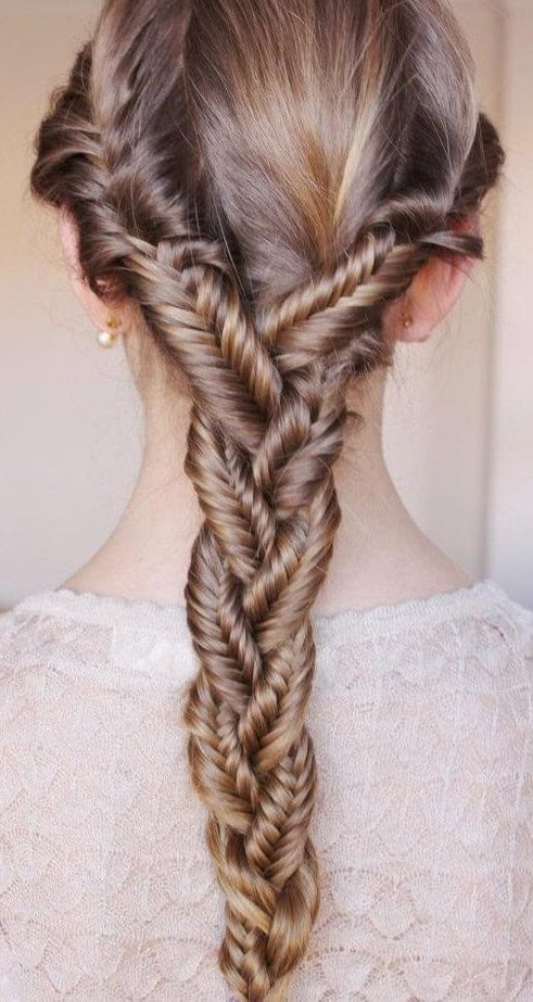 Triple fishtail