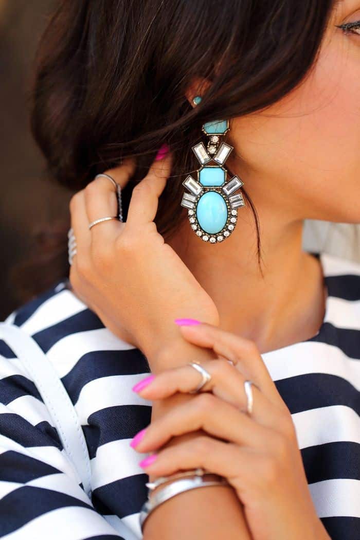 Statement earrings