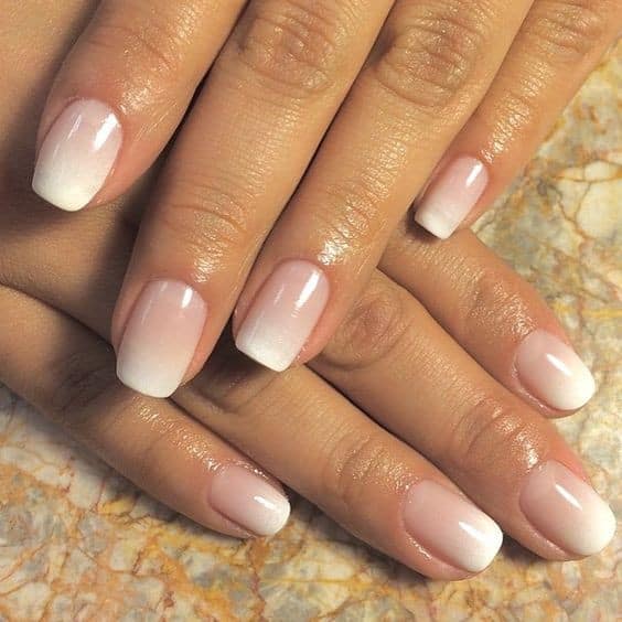 Ombre French Manicure