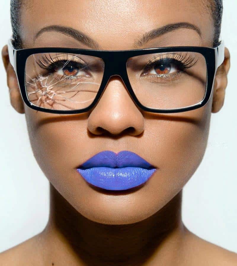 Blue lips