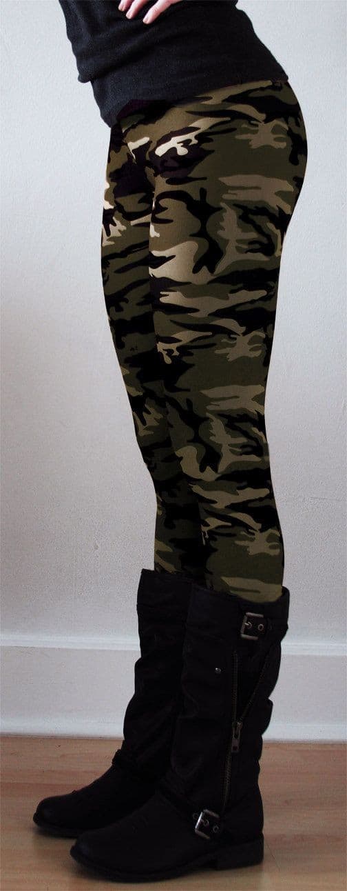 Camo leggings