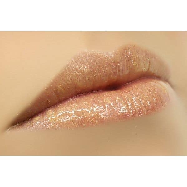 Sheer lip gloss