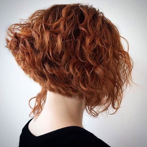 Beautifully Curled Light Brown Bob