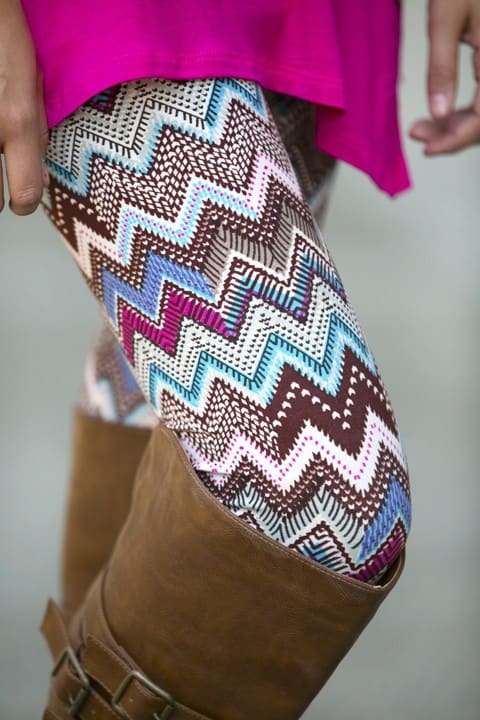 Chevron leggings