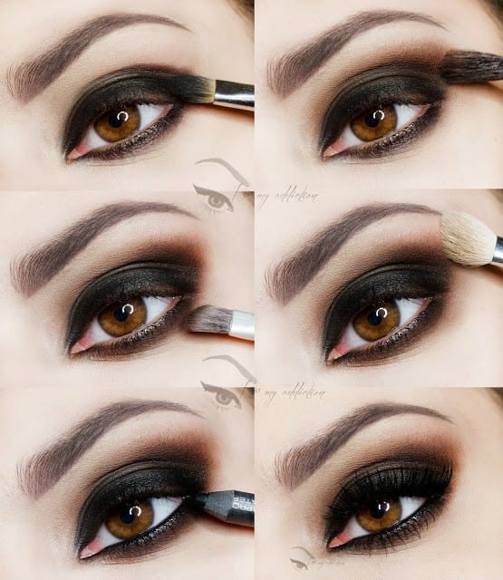 Easy Smokey Eye Makeup Tutorial: Soft Neutral Smokey Eye with Thick Eyeliner