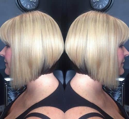 Bright Blonde Top Layer Bob