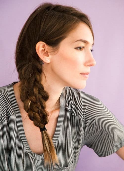 Entwined Low Side Braid