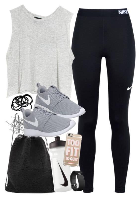 Grey and Black