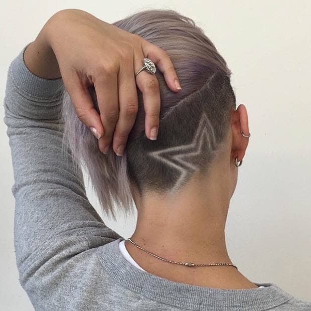 Fashionable Undercut Hairstyle