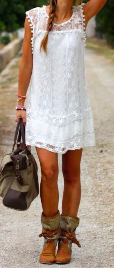 The Simple Lacy Dress