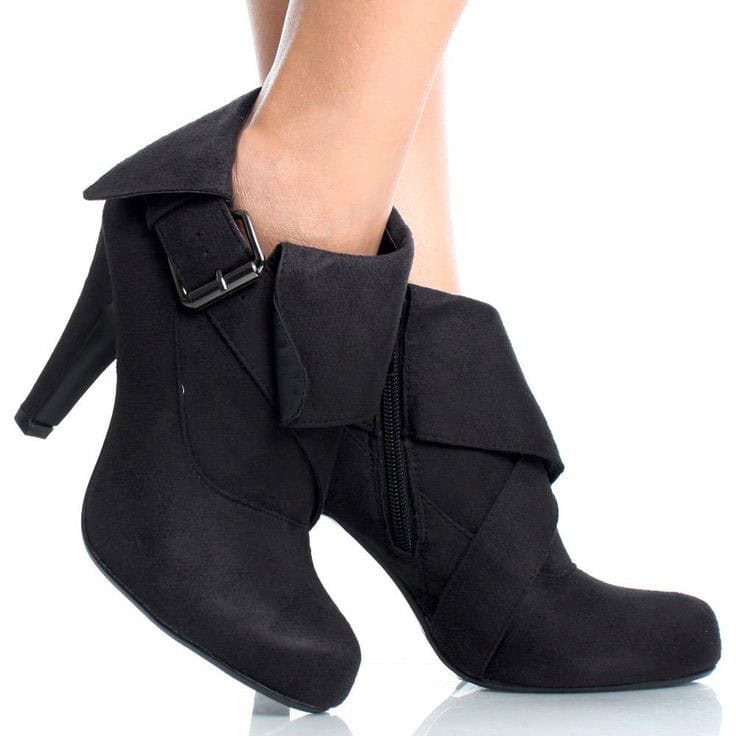 Fold over booties