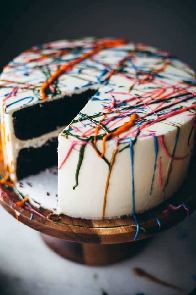 Stylish Splatter Cake Recipe