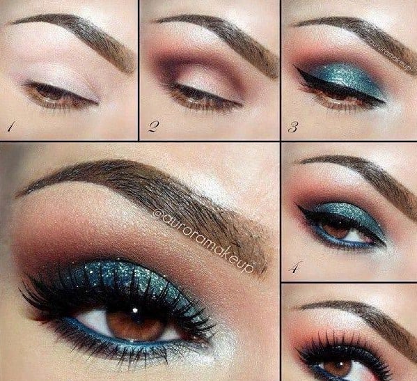 NO2. Effortless Shimmer Eye Makeup