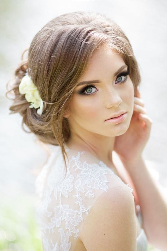 Pretty Wedding Hairstyle