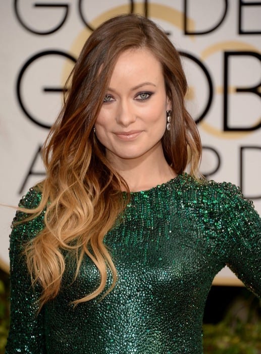 Olivia Wilde New Hairstyles 2014 – Olivia Wilde latest long ombre hair