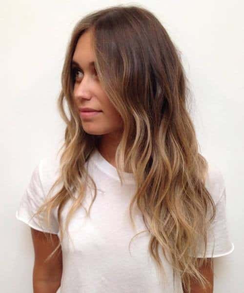 Brown to Blonde Beach Waves